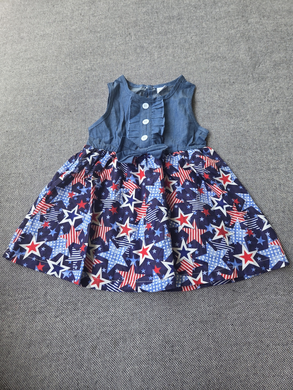 PatPat Toddler Girls‎ Patriotic Stars Dress 18-24M NWT 4th of July